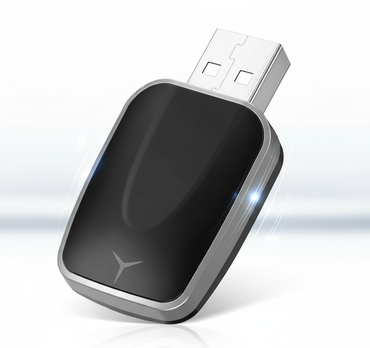 2-in-1 Wired to Wireless CarPlay Adapter